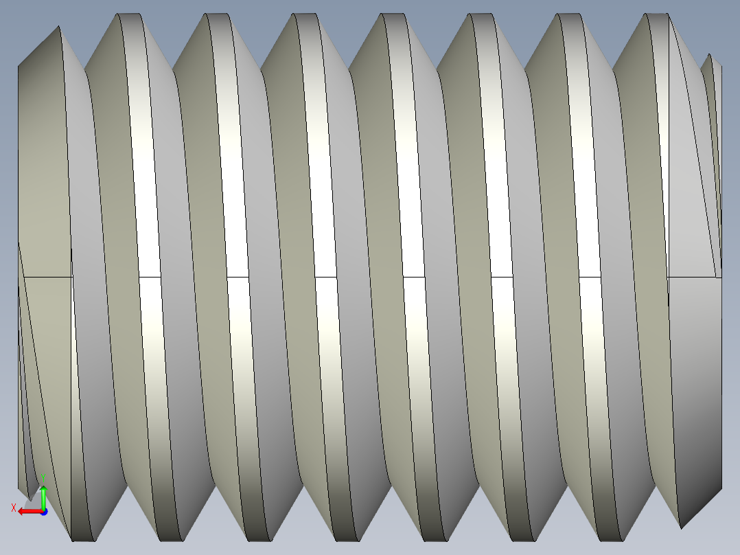 DIN 913-ISO 4026 固定螺钉-M6 L=8.STEP后视图