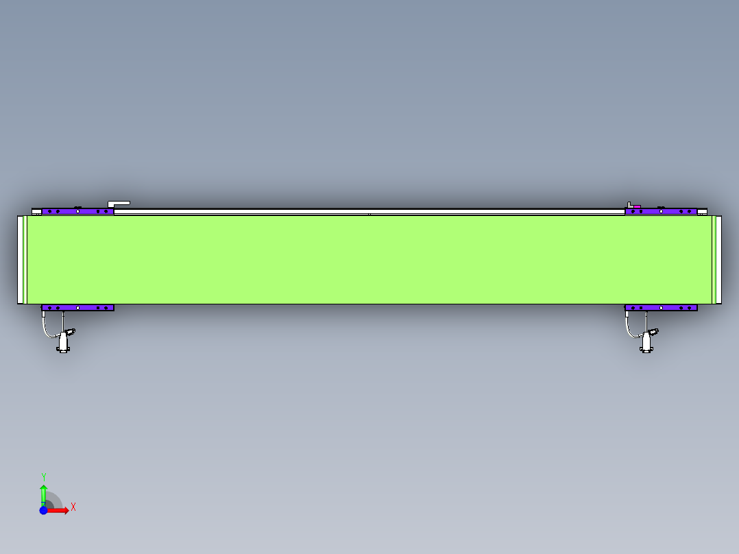 威洛博VL系列3d模型模组2VL22H2Y-S1250前视图