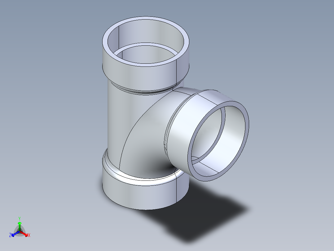 船舶管路系统S13_SeaDrainPLUS_SanitaryTee-SxSxS_37E161502_2in Sea Drain Plus - Sanitary Tee - SxS