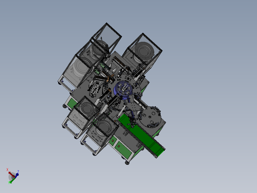 一种门把手自动装配机sw18可编辑