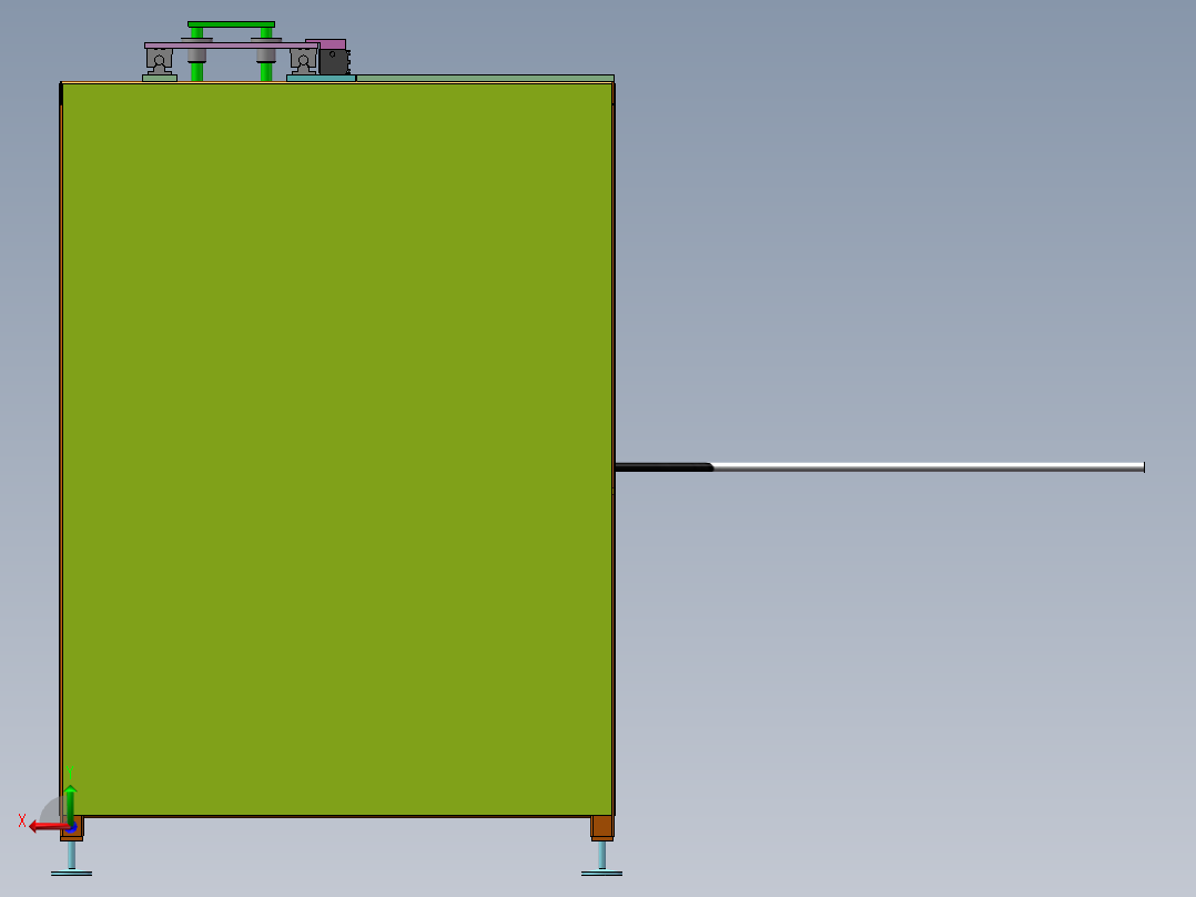 PVC管缠绕包装机sw18可编辑后视图