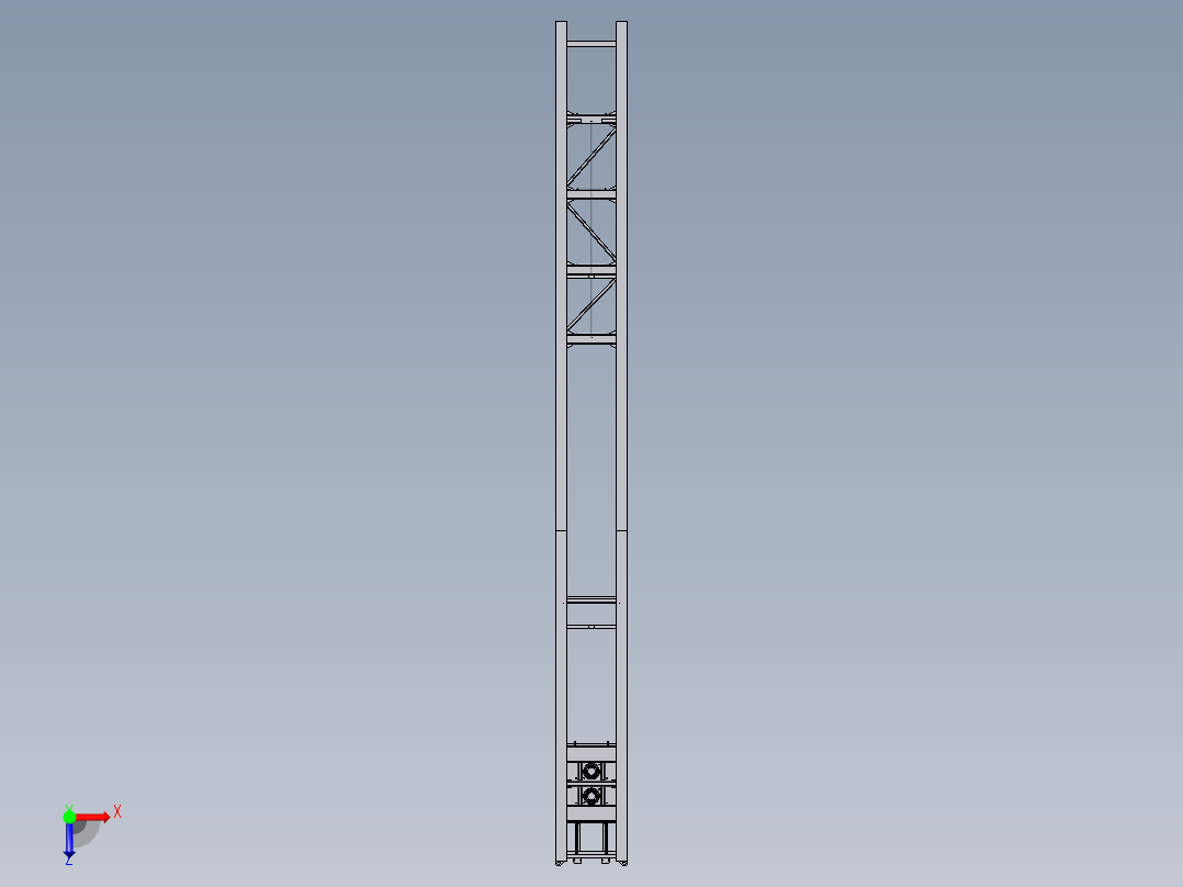 Inventor标准件:各式旋锁3D模型俯视图