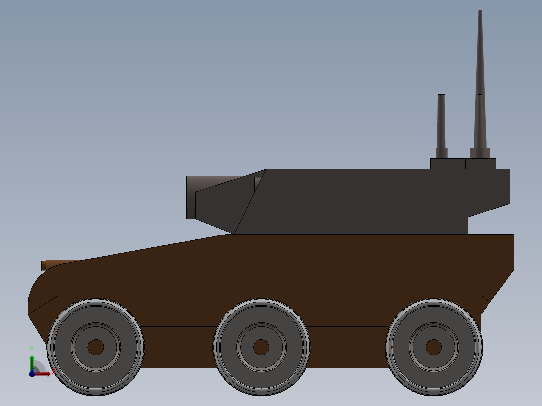 无人机器人 (12)前视图