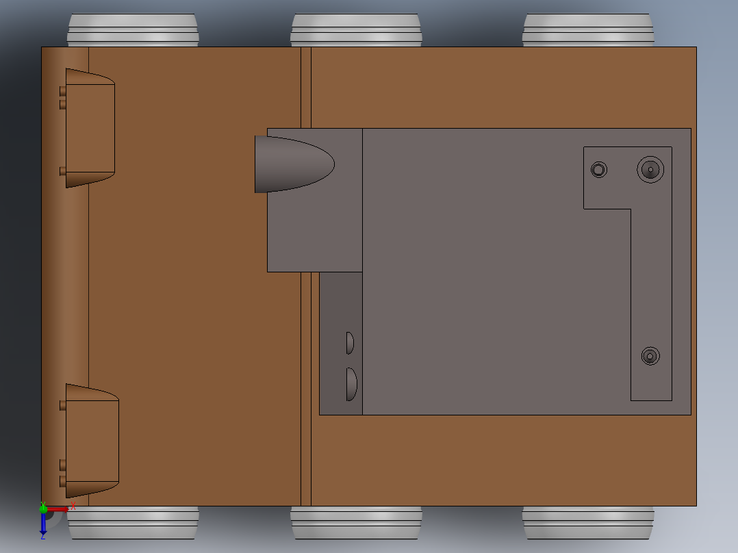 无人机器人 (12)俯视图
