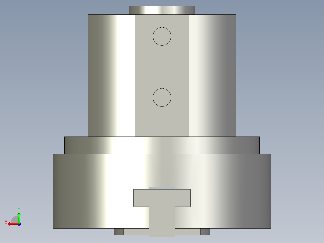 普通气爪PH02-20A后视图