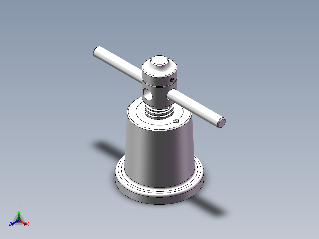 千斤顶正等轴测图