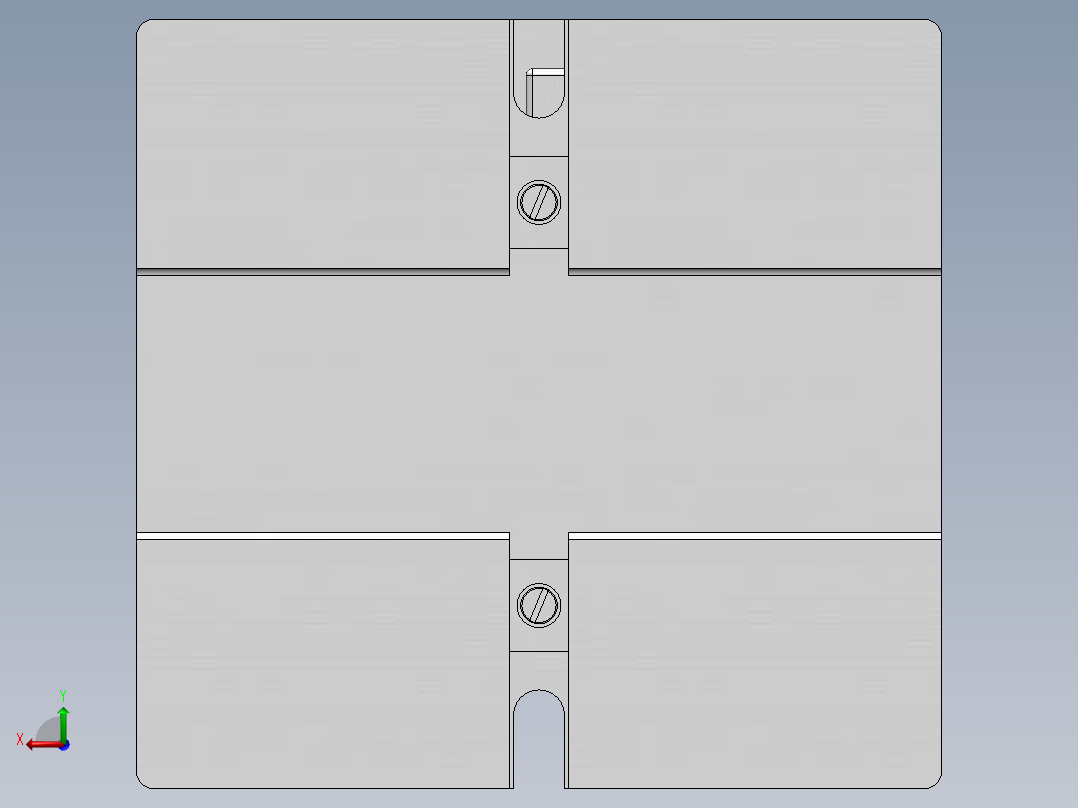 831006拨叉铣16键槽三维夹具图后视图
