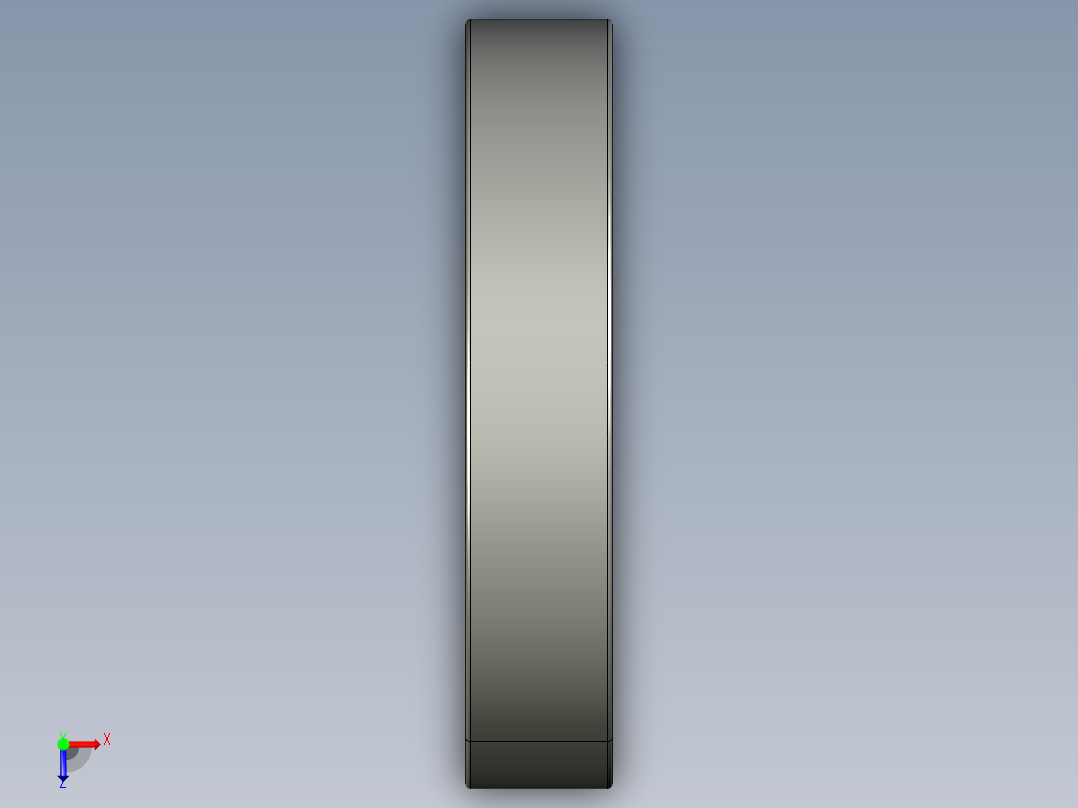 深沟球轴承61906俯视图