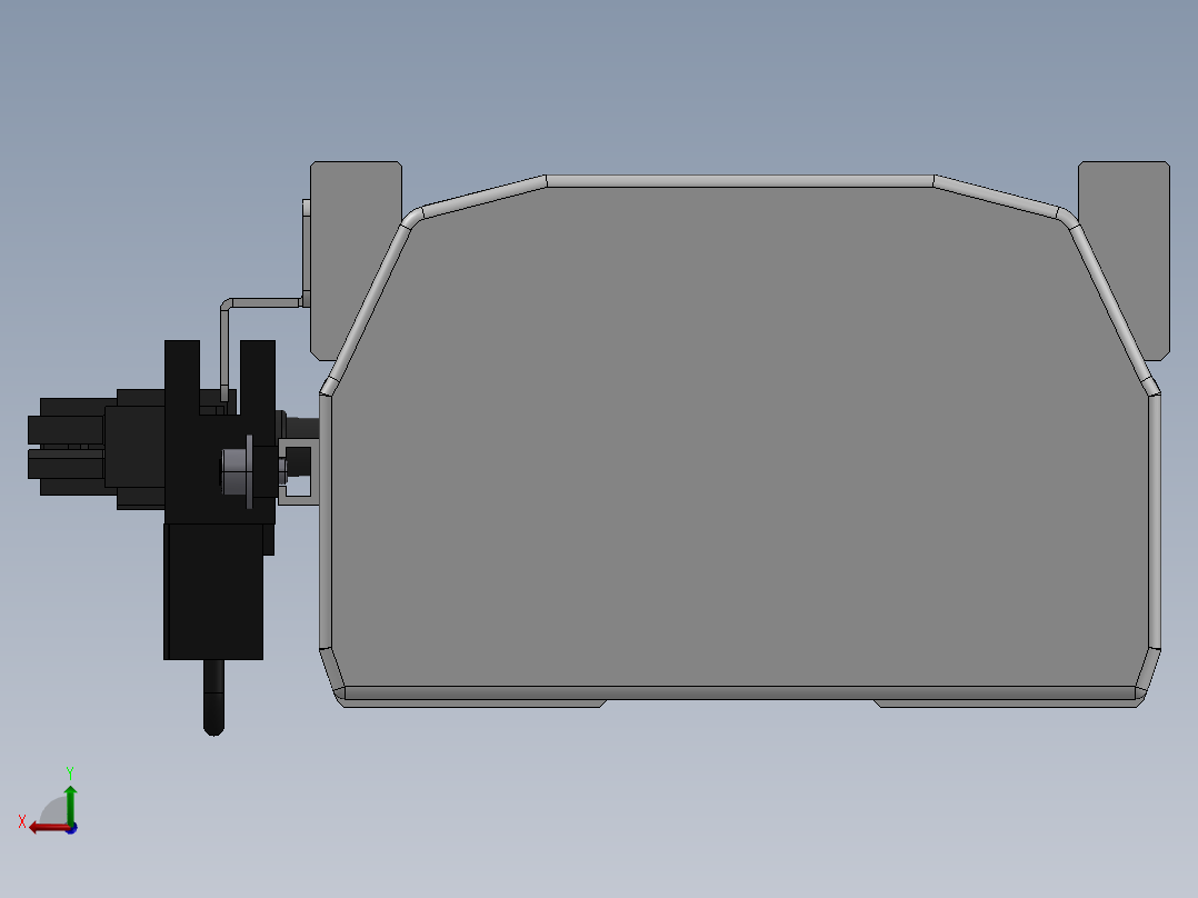 精密模组MY100-T10-700L-BC-P10B-C4-C后视图