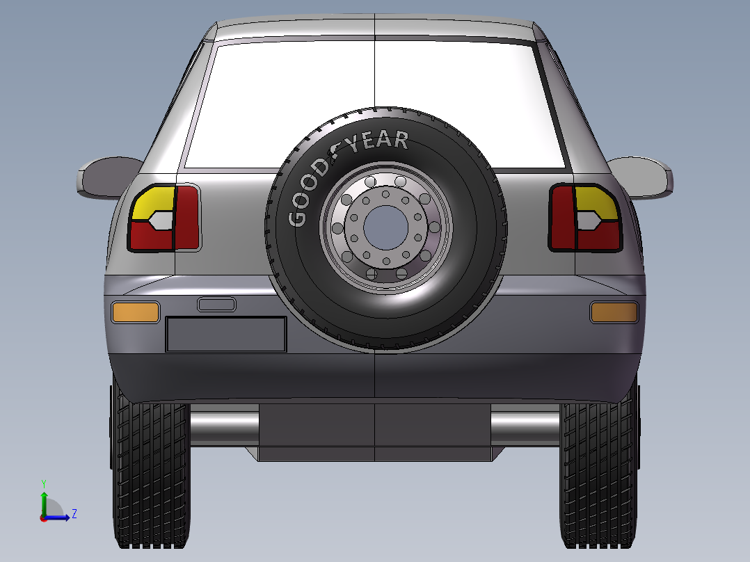 丰田车外形左视图