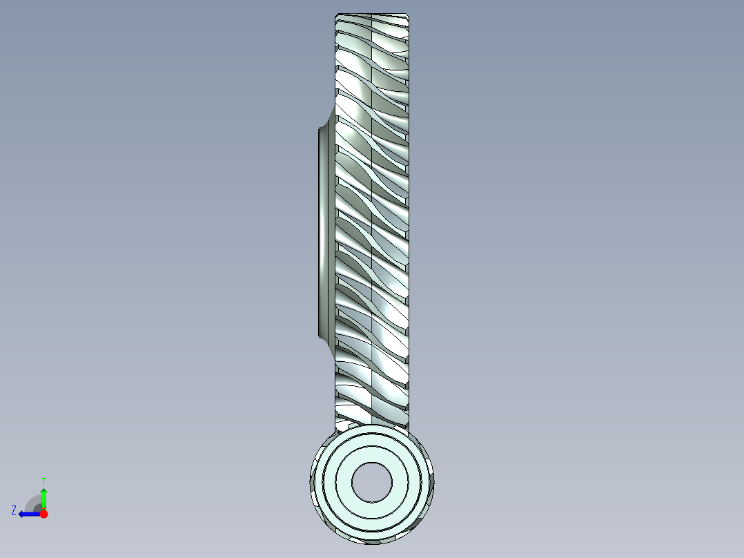 齿轮啮合 (62)右视图