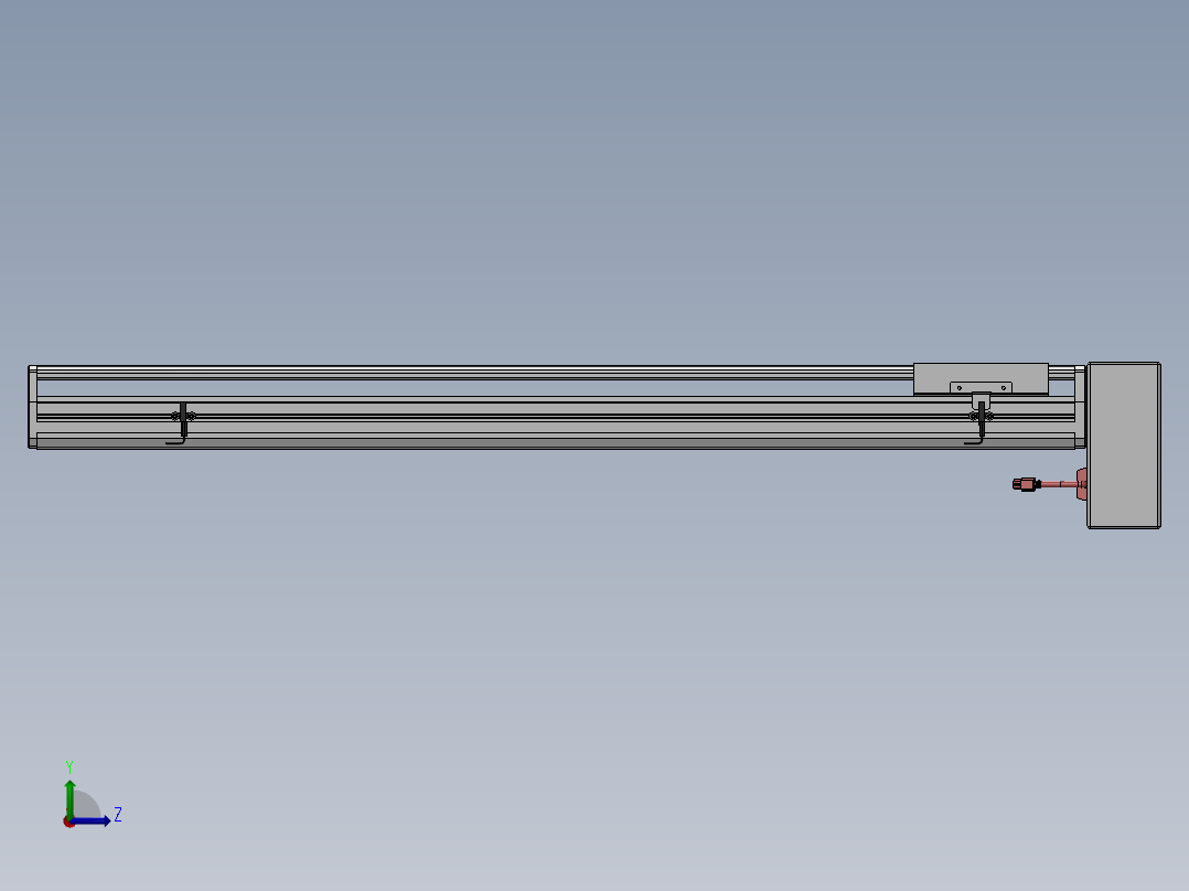 精密模组MT170-L125-900-LD-M75-C4左视图