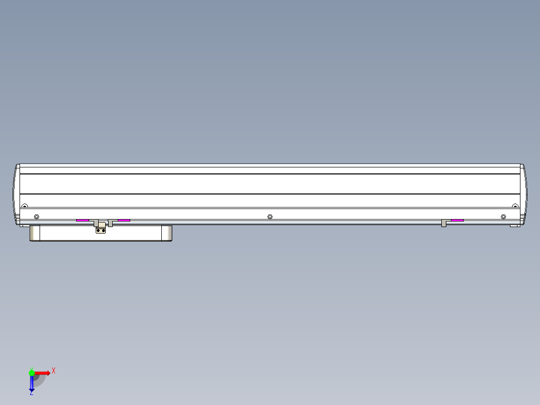 威洛博LC系列3d模型模组LC22H2Y-S500俯视图