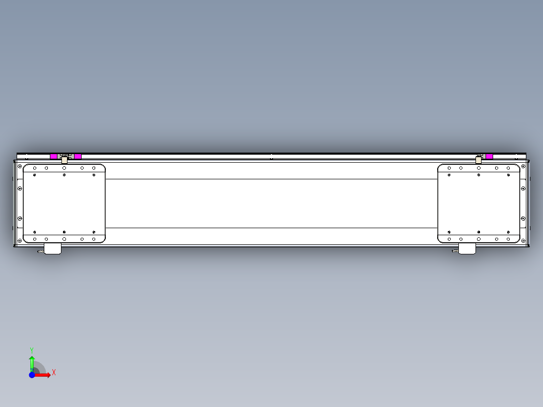 威洛博LC系列3d模型模组2LC22H2Y-S800前视图