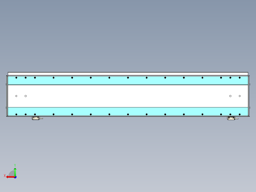 威洛博LC系列3d模型模组2LC22H2Y-S800后视图