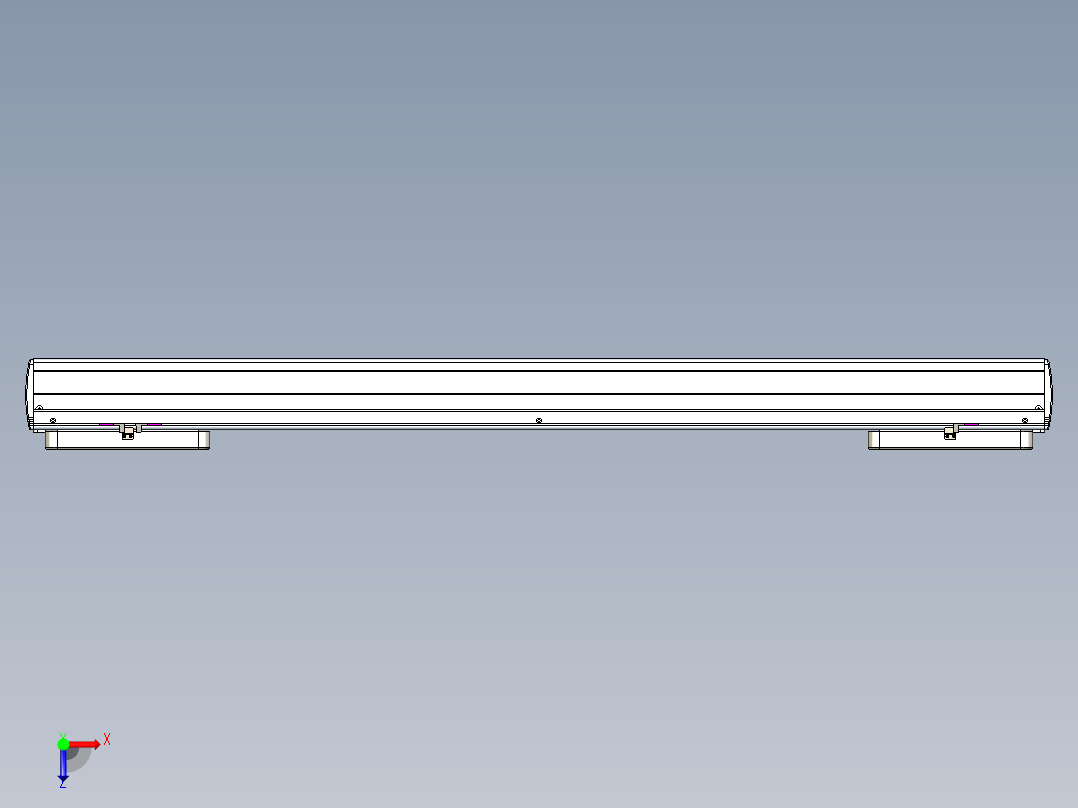 威洛博LC系列3d模型模组2LC22H2Y-S800俯视图