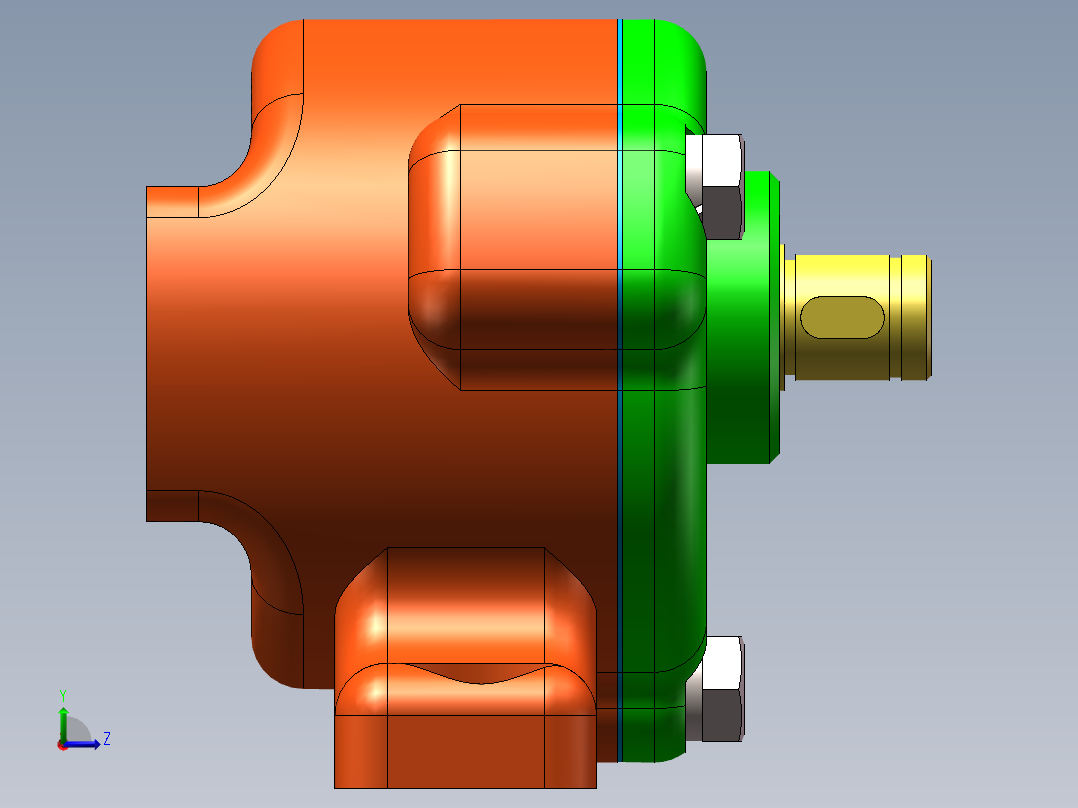sw三维-3D左视图