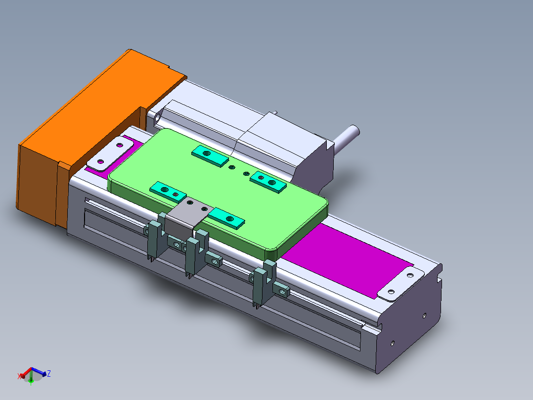 MTH丝杆半封闭模组MTH6M-BR-100W