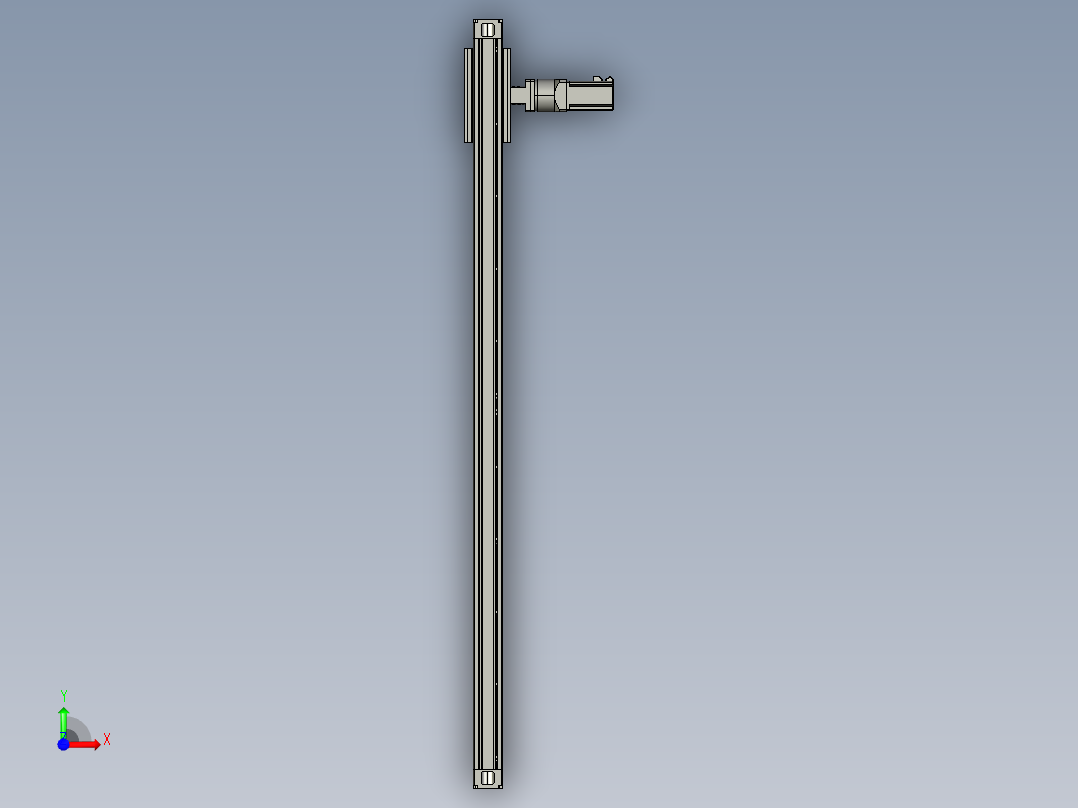 欧规系列-GB8Z-L200-S1700-BLR-P75-MS3前视图