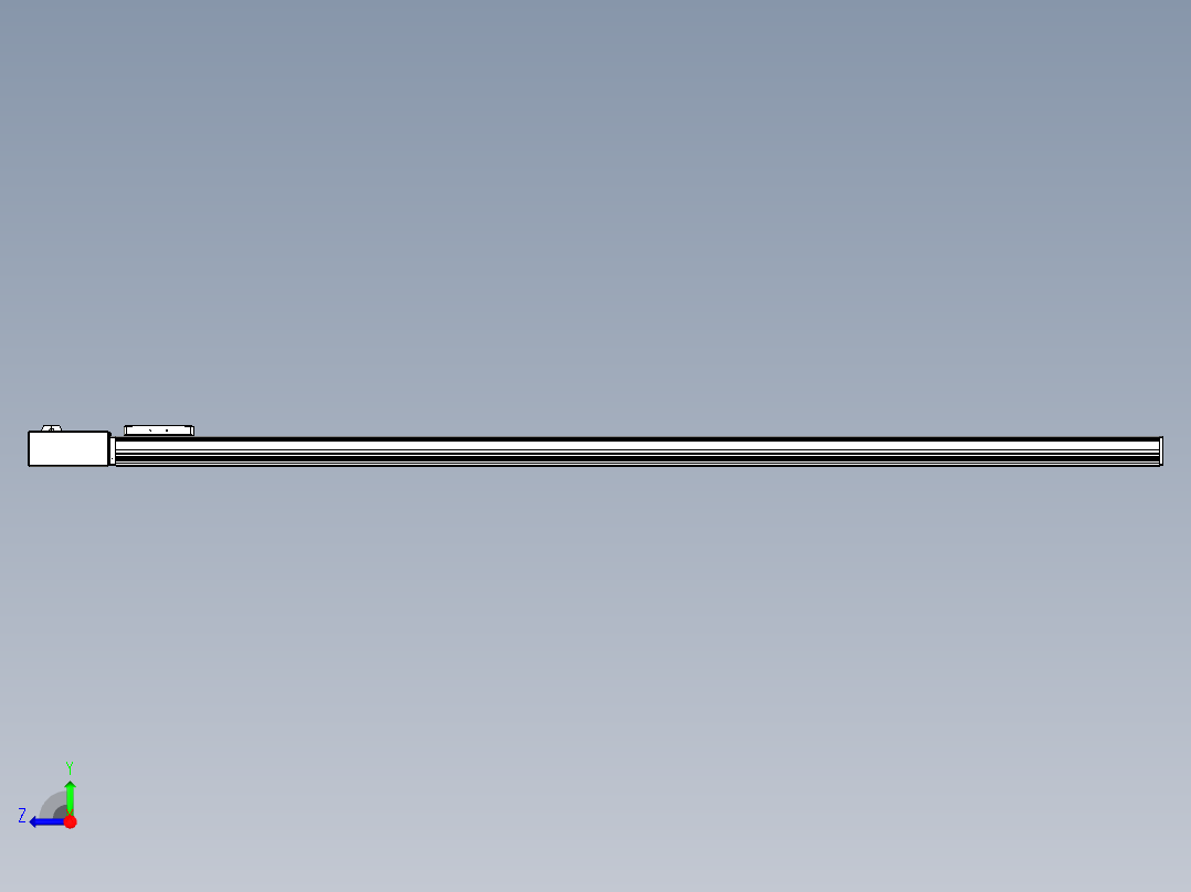 同步带全封闭直线模组TPA-HCB-105D-90-L1750-MR-C-P20-N3右视图