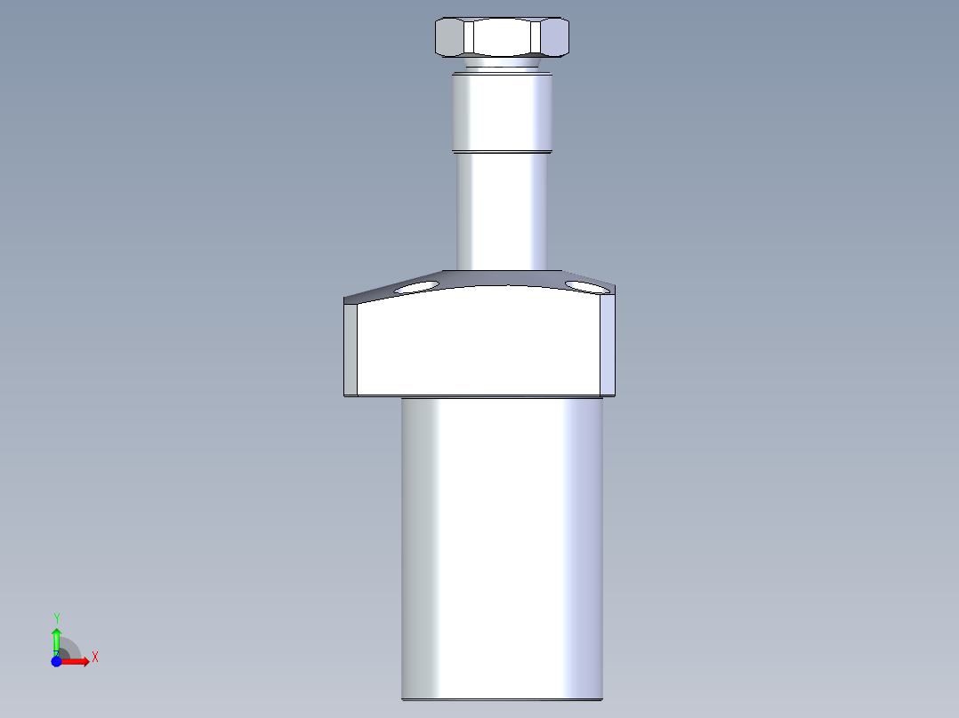 KOSMEKLHA0400-SL-Q15多系列多零件图纸模型前视图