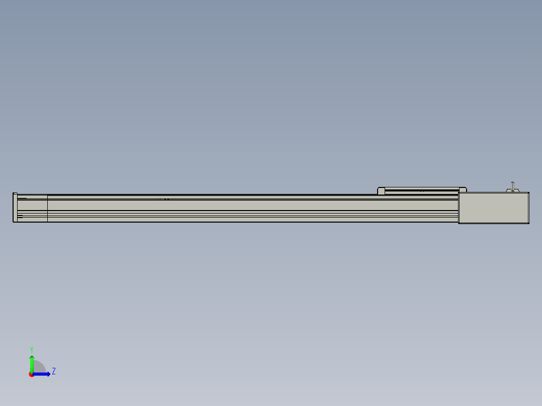欧规系列-LB8-L75-S950-BR-ZP75-C3左视图
