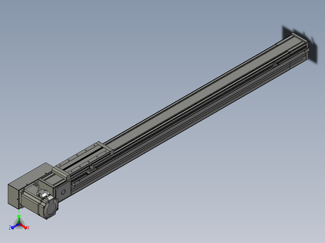 欧规系列-LB8-L75-S950-BR-ZP75-C3正等轴测图