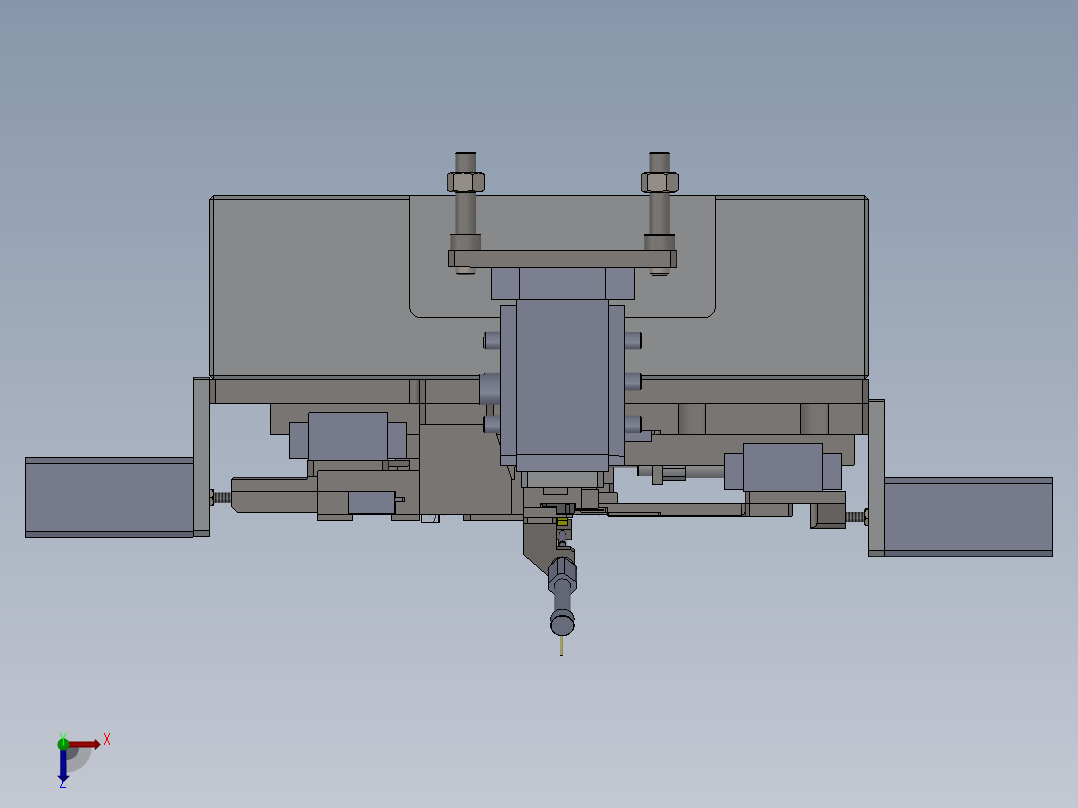 晶体组装机sw20可编辑俯视图