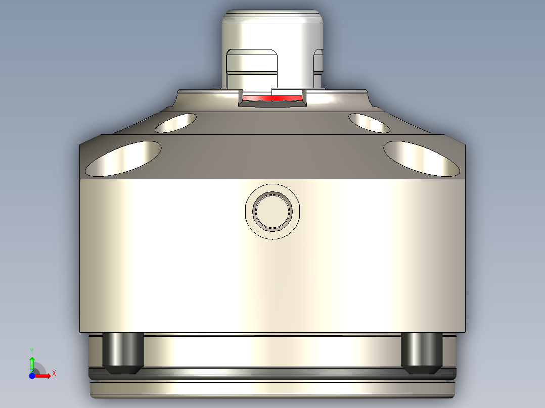 KOSMEKSFA3000-M1A-150多系列多零件图纸模型多系列多零件图纸模型前视图