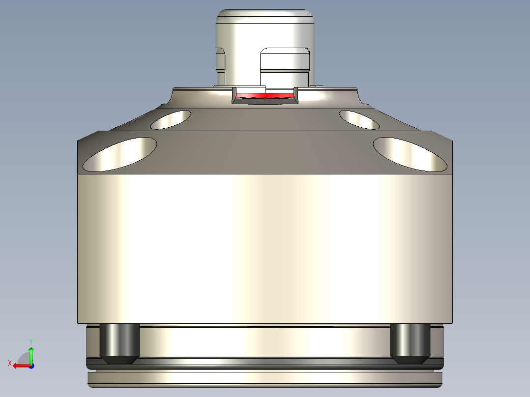 KOSMEKSFA3000-M1A-150多系列多零件图纸模型多系列多零件图纸模型后视图