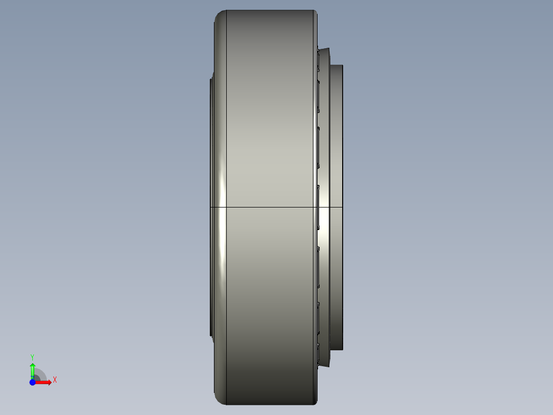 圆锥滚子轴承前视图