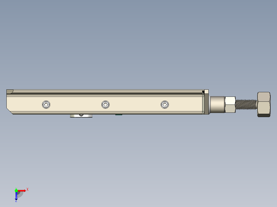 皮带输送机张力器埃斯蒂拉运输张力器俯视图