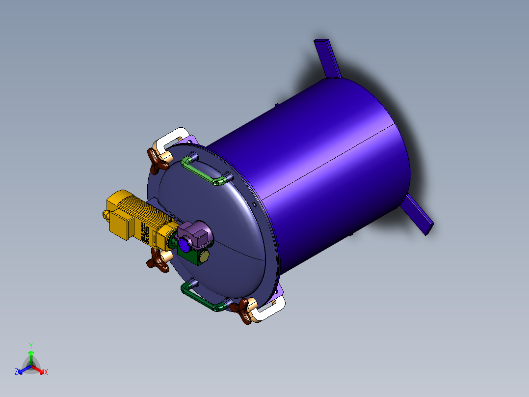 立式两相电搅拌机