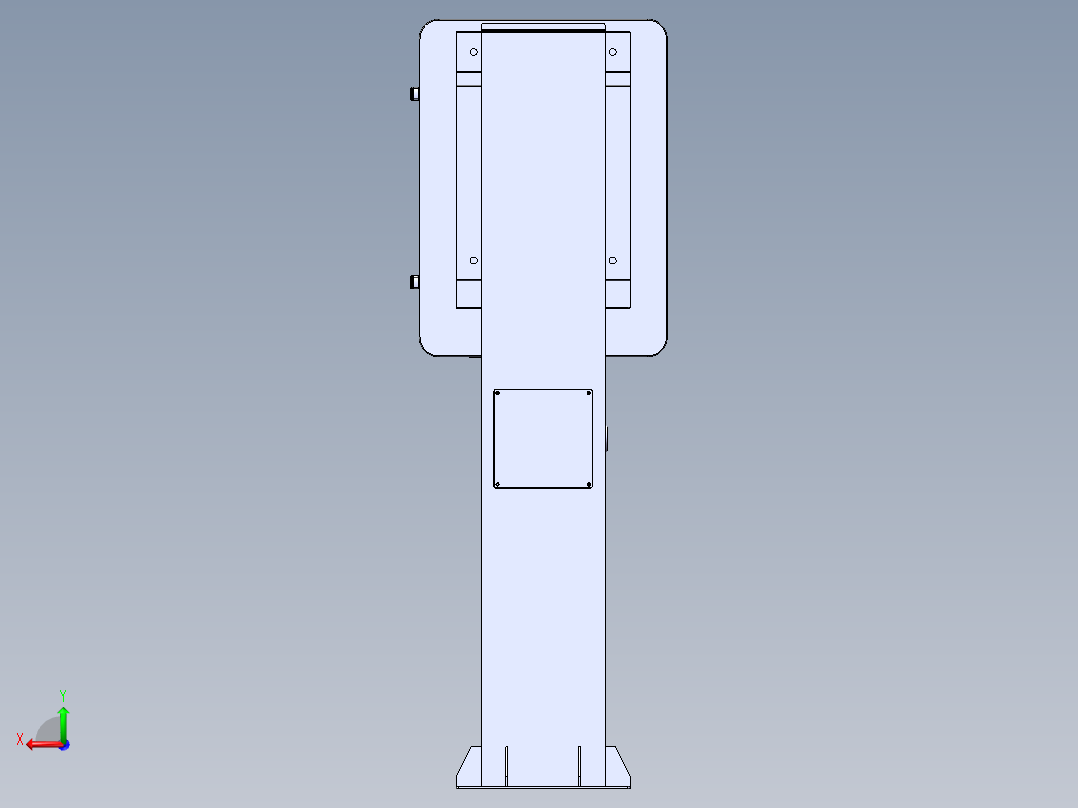 XKCD-040-D充电机总装配图-V1.2后视图