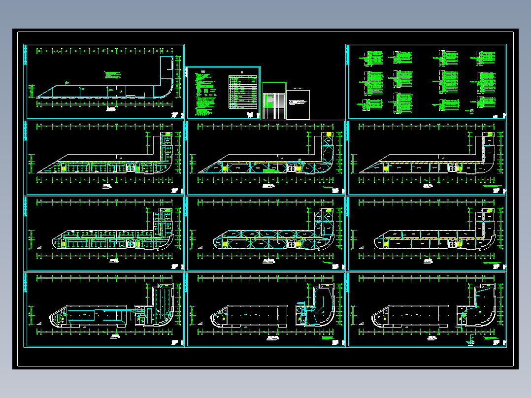 某多层办公楼电气设计图cad（包含设计说明）