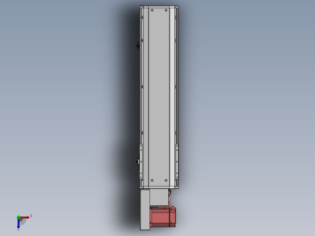 精密模组MT170-L125-500-L-M75-C4俯视图