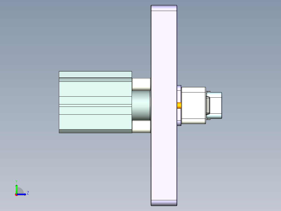 DCD874L-CNC1-1205左视图