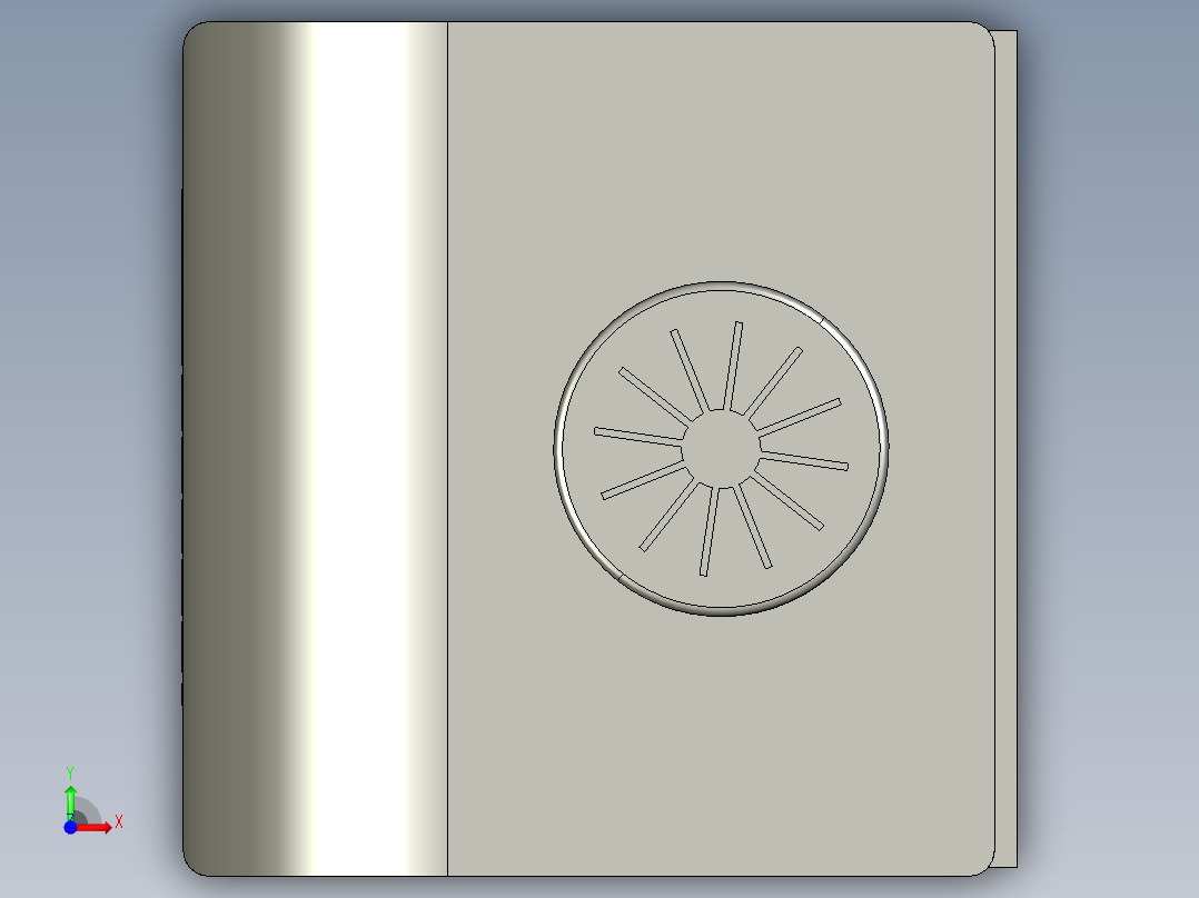 R旋转轴-R10前视图