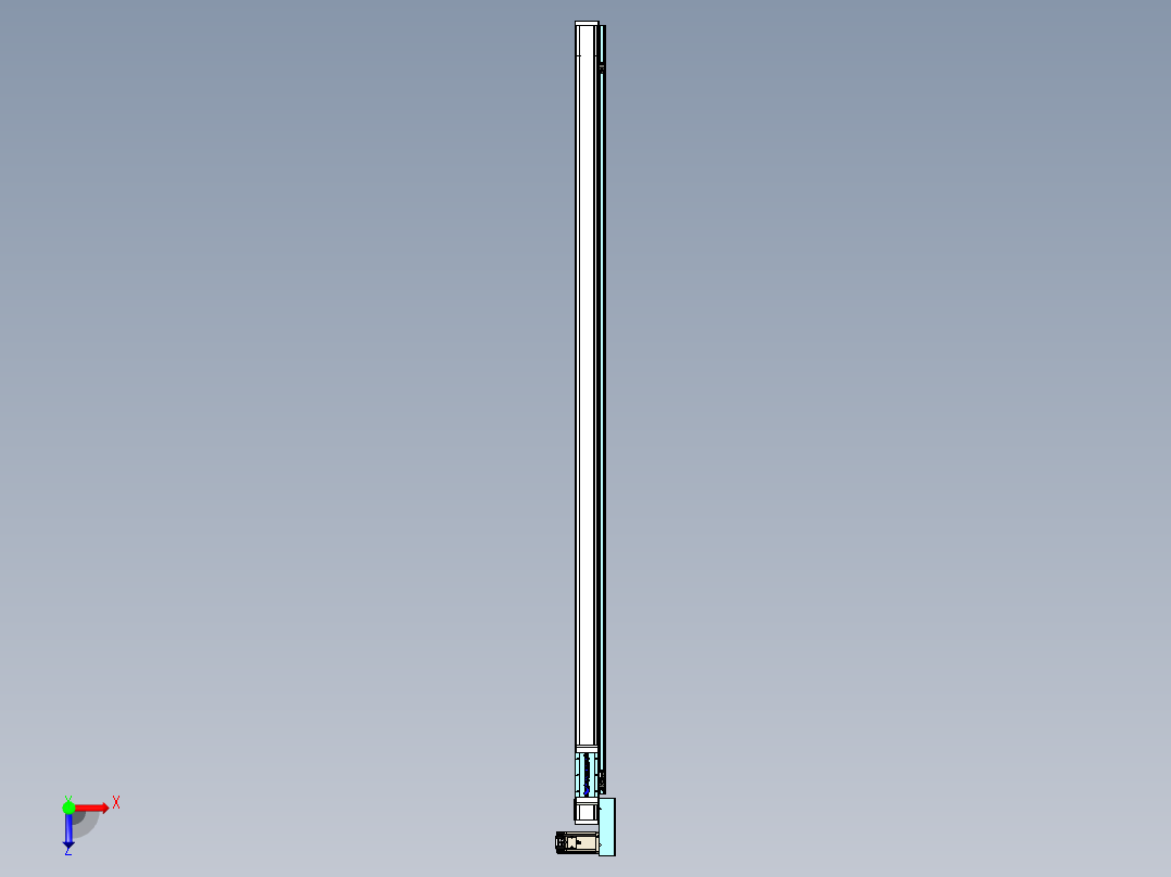 欧规系列-LB6A-L65-S1950-BL-ZP40-C3俯视图