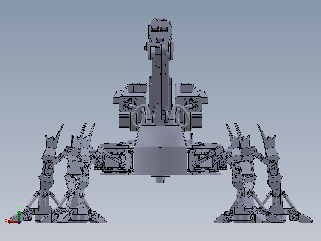 市政下水道疏通机器人二维三维说明书后视图