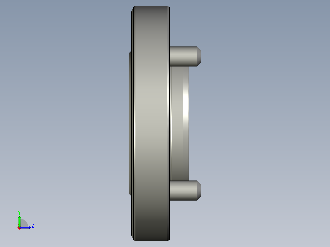 KOSMEKVSJ060-D多系列多零件图纸模型多系列多零件图纸模型左视图