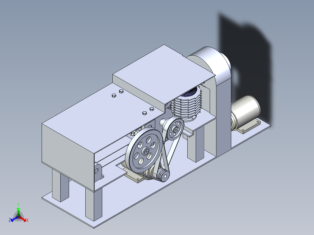 玉米秸秆粉碎机设计含三维二维说明书