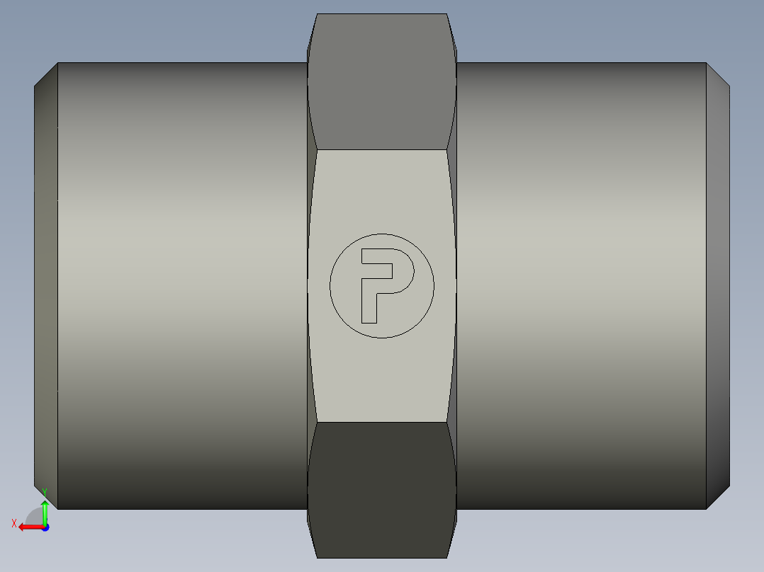卡套式工业通用硬管接头EO Union G12L71X后视图