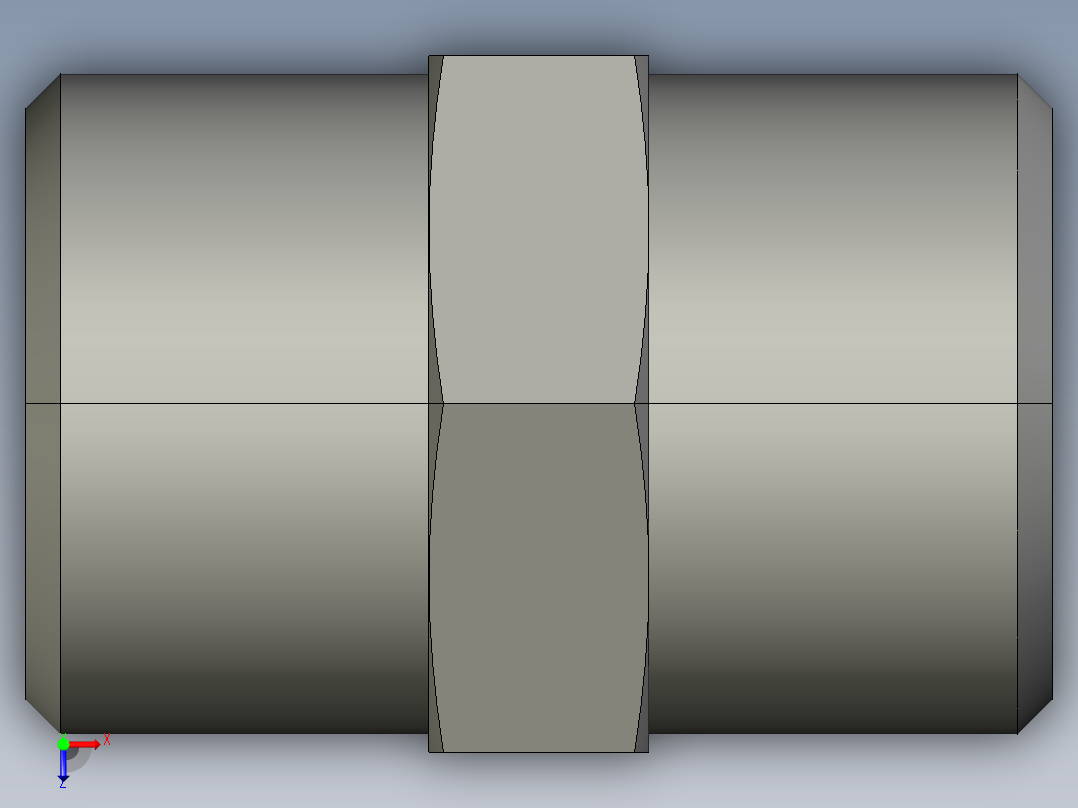 卡套式工业通用硬管接头EO Union G12L71X俯视图
