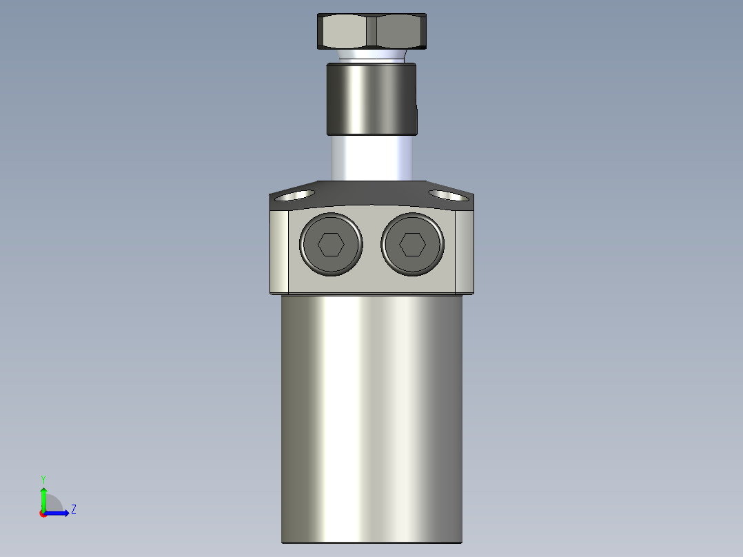 KOSMEKLHS0400-CR多系列多零件图纸模型左视图