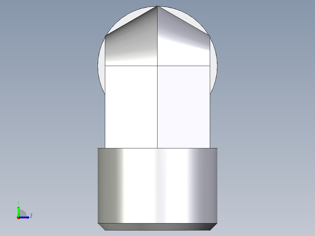 卡套式工业通用硬管接头EO_Union_elbow_W10L71X左视图