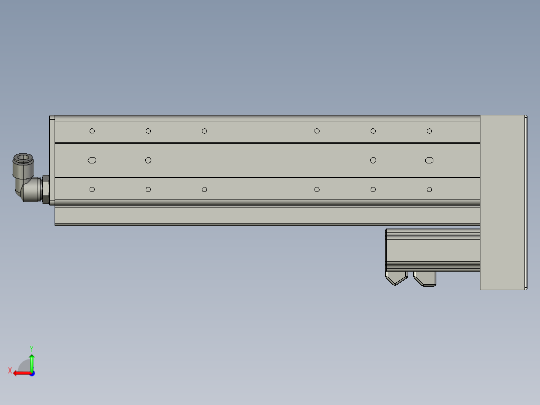 威洛博VC8-S200-BL-P10后视图