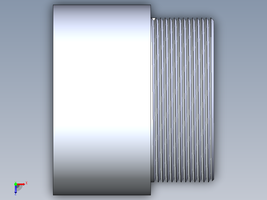 CPVC管件15-Sch80_MaleAdapter_SxMPT_9836-040 _4in俯视图