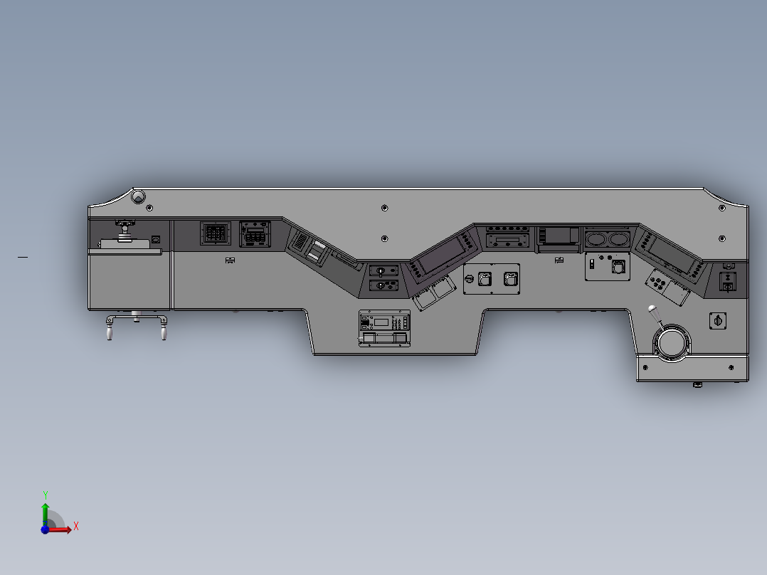 （复杂的）列车控制系统设计模型59718==30前视图