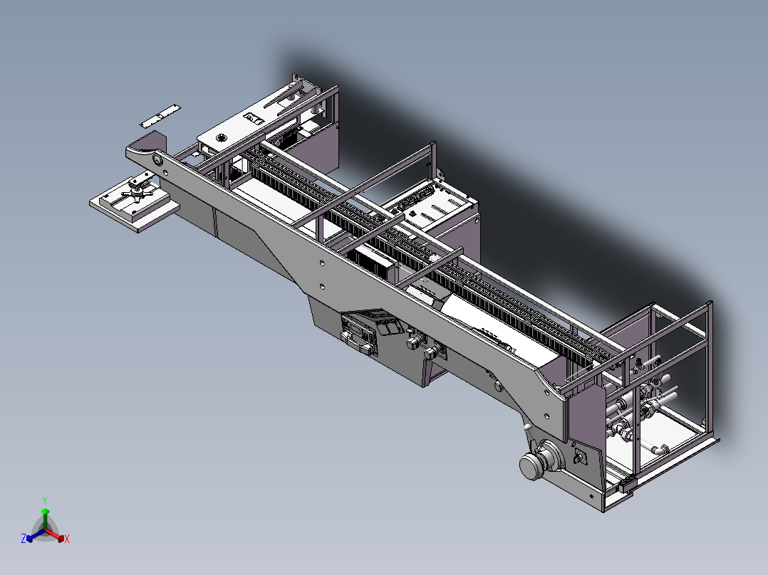 （复杂的）列车控制系统设计模型59718==30正等轴测图